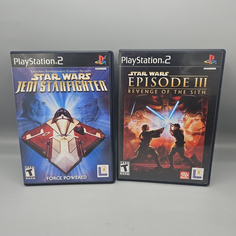 PS2 Star Wars Jedi Star Fighter Episode III Revenge of the Sith Playstation 2